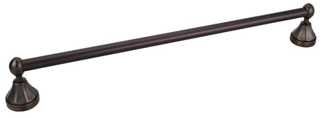 Elements BHE3-03SN-R Newbury Satin Nickel 18" Single Towel Bar - Retail Packaged