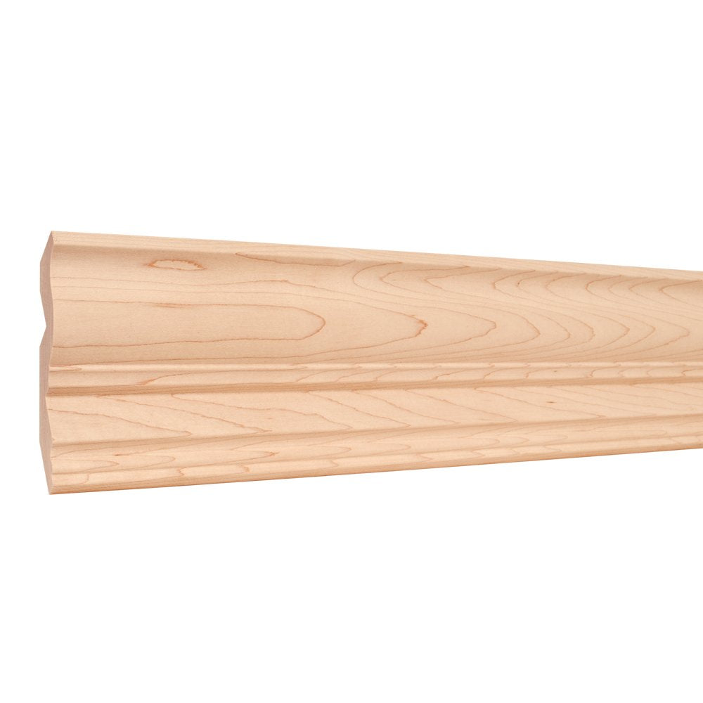 Hardware Resources SC19POP 7/8" D x 4-1/8" H Poplar Standard Crown Moulding