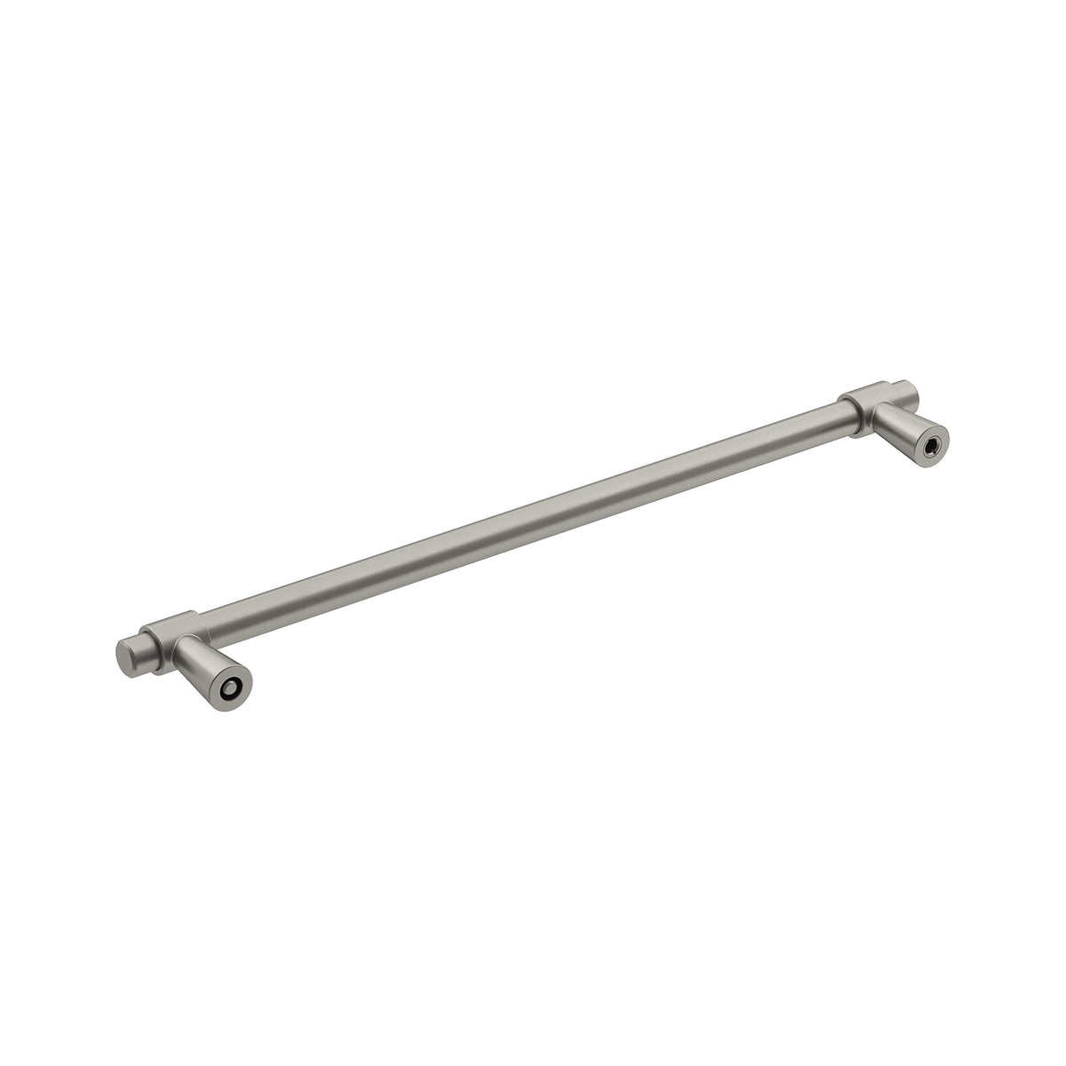 Amerock Cabinet Pull Satin Nickel 8-13/16 inch (224 mm) Center-to-Center Destine 1 Pack Drawer Pull Cabinet Handle Cabinet Hardware