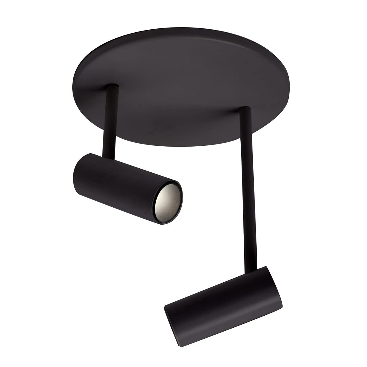 Kuzco SF15002-BK DOWNEY 2" Double SF Black 120V TRIAC/ELV LED 3000K 90CRI 6W