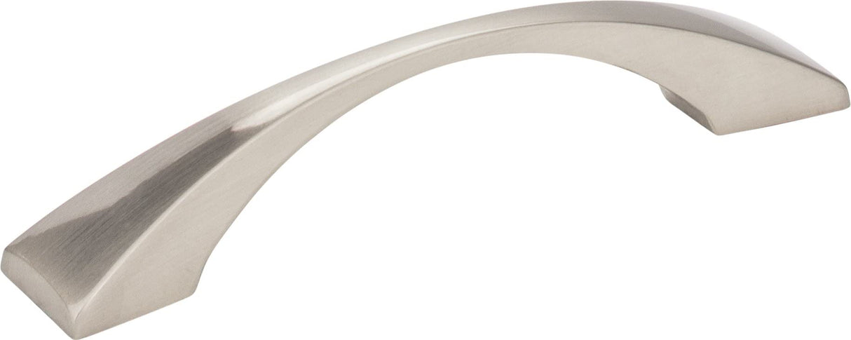 Elements 525-96SN 96 mm Center-to-Center Satin Nickel Square Glendale Cabinet Pull