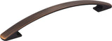 Elements 771-160DBAC 160 mm Center-to-Center Brushed Oil Rubbed Bronze Arched Strickland Cabinet Pull