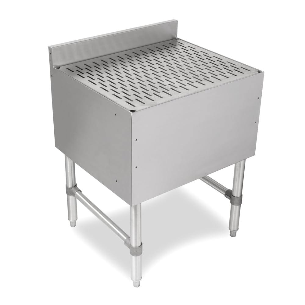 John Boos UBDB-2112 Drainboard, 21” Width, 18GA Stainless Steel (Underbar)