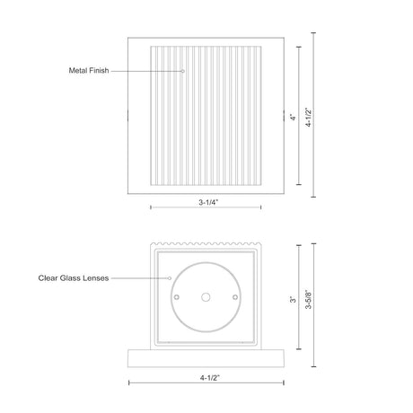 Kuzco EW4405-WH MAVIS 5" EW White 120V ELV LED 3000K 90CRI 17W