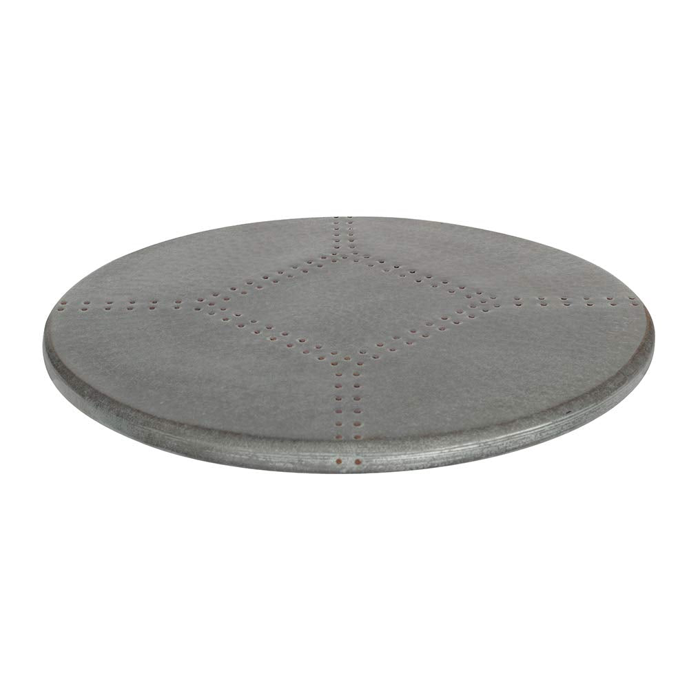 Premier Copper Products LS20Z 20-Inch Lazy Susan, Zinc
