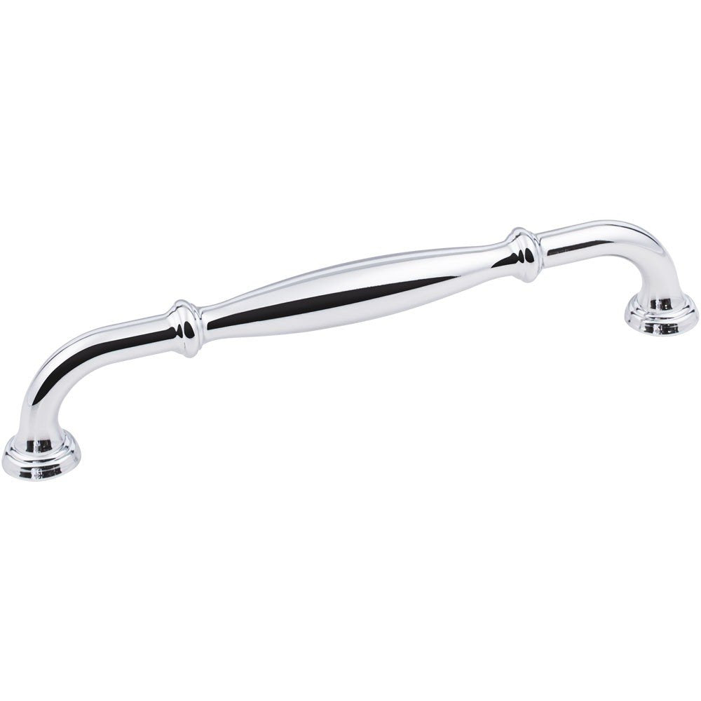 Jeffrey Alexander 658-160PC 160 mm Center-to-Center Polished Chrome Tiffany Cabinet Pull