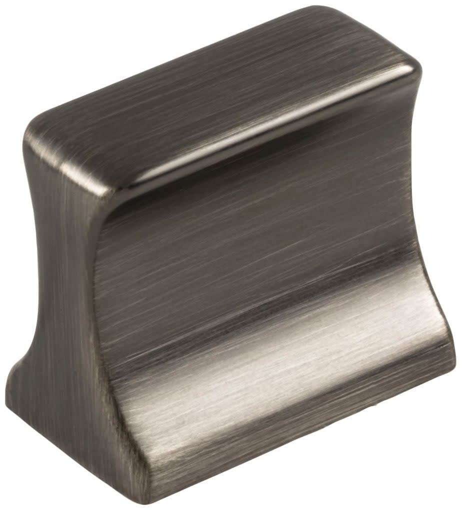 Jeffrey Alexander 752-19BNBDL 1-1/4" Overall Length (16 mm Center-to-Center) Brushed Pewter Sullivan Cabinet Knob