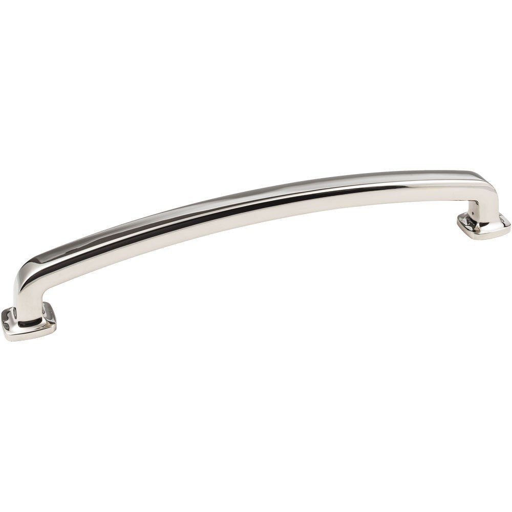 Jeffrey Alexander MO6373-18NI 18" Center-to-Center Polished Nickel Belcastel 1 Appliance Handle