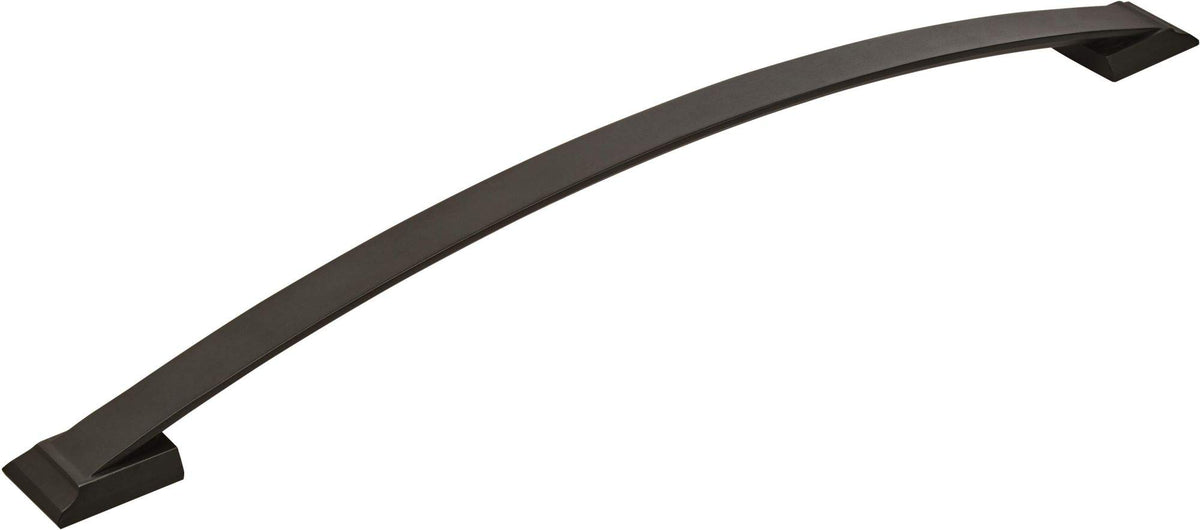 Amerock Appliance Pull Black Bronze 18 inch (457 mm) Center to Center Candler 1 Pack Drawer Pull Drawer Handle Cabinet Hardware