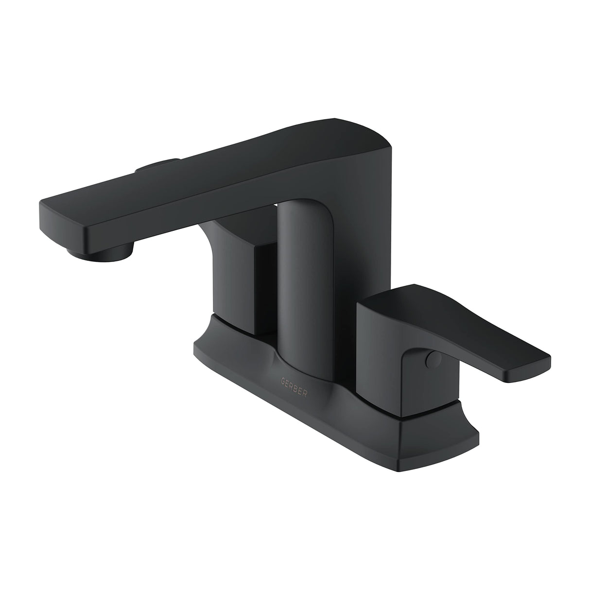 Gerber D307070BS Tribune Two Handle Centerset Bathroom Faucet - Satin Black