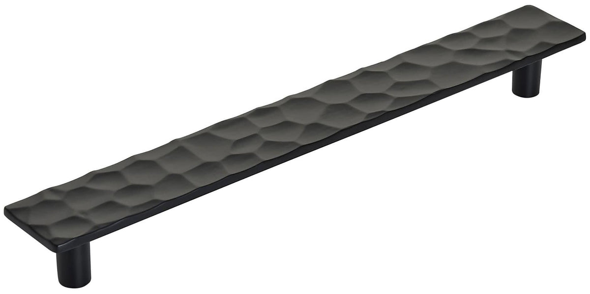 Amerock Cabinet Pull Matte Black 7-9/16 inch (192 mm) Center to Center Kamari 1 Pack Drawer Pull Drawer Handle Cabinet Hardware