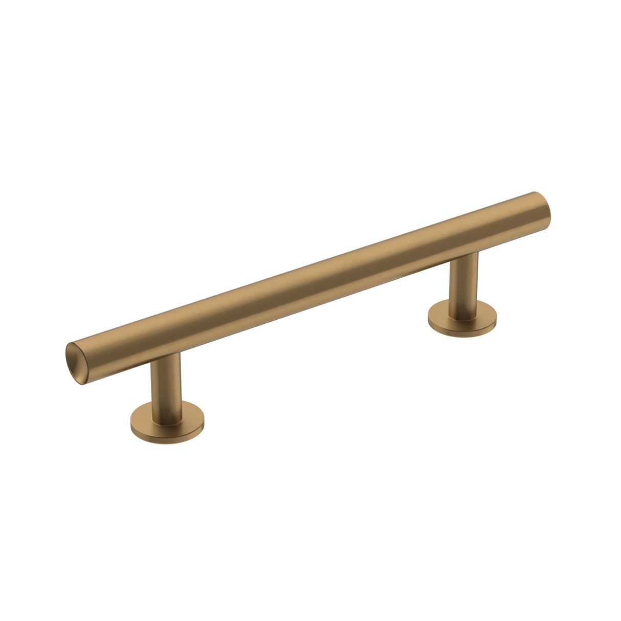 Amerock Cabinet Pull Champagne Bronze 3-3/4 inch (96 mm) Center-to-Center Radius 1 Pack Drawer Pull Cabinet Handle Cabinet Hardware