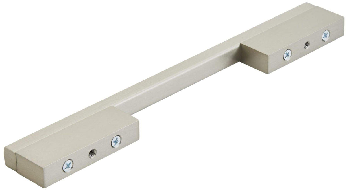 Amerock Cabinet Pull Silver Champagne 6-5/16 inch (160 mm) Center to Center Separa 1 Pack Drawer Pull Drawer Handle Cabinet Hardware
