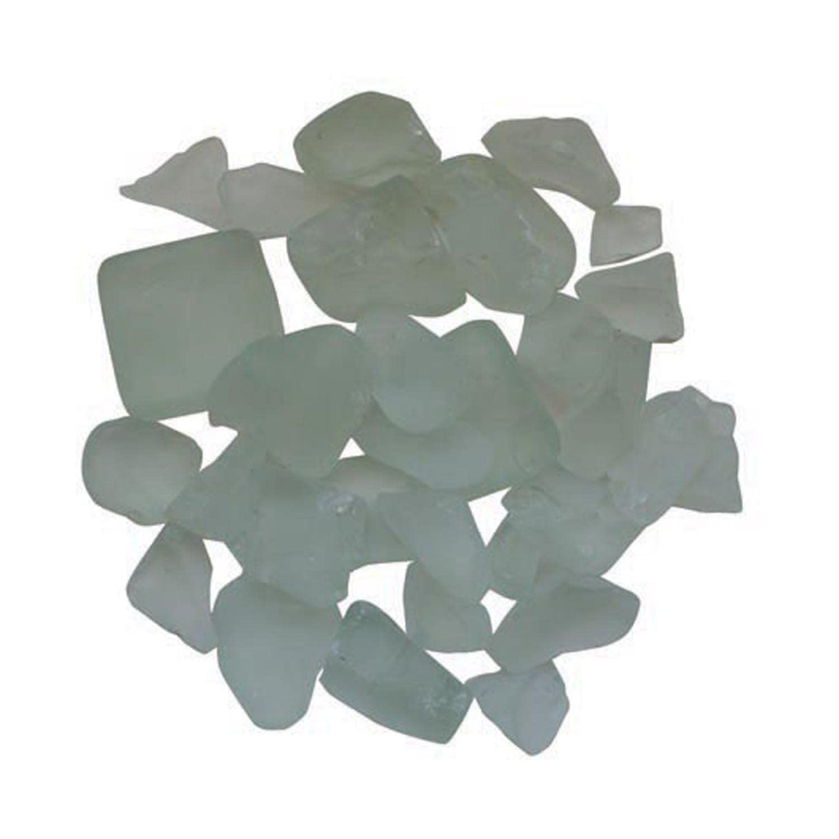 Amantii AMSF-GLASS-07 White Frosted Fireglass - 5lbs