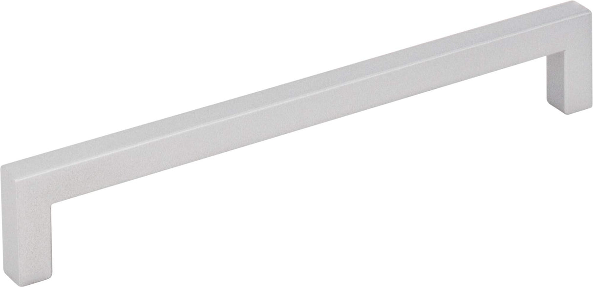 Elements 625-160MS 160 mm Center-to-Center Matte Silver Square Stanton Cabinet Bar Pull