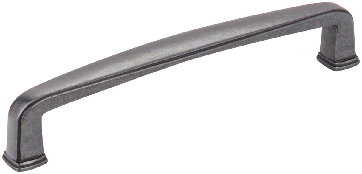 Jeffrey Alexander 1092-128DACM 128 mm Center-to-Center Gun Metal Square Milan 1 Cabinet Pull