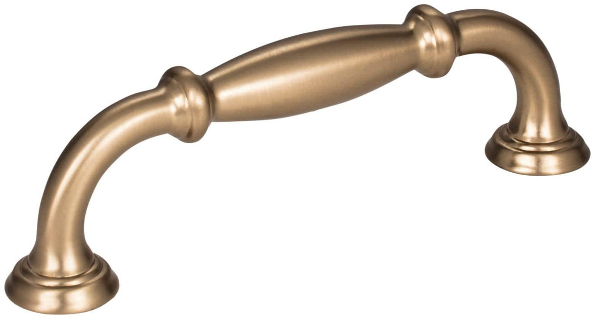 Jeffrey Alexander 658-96SBZ 96 mm Center-to-Center Satin Bronze Tiffany Cabinet Pull