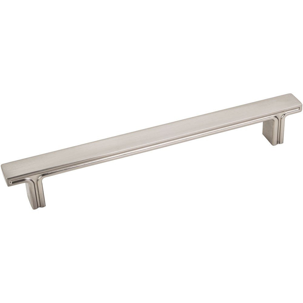 Jeffrey Alexander 867-160SN 160 mm Center-to-Center Satin Nickel Square Anwick Cabinet Pull