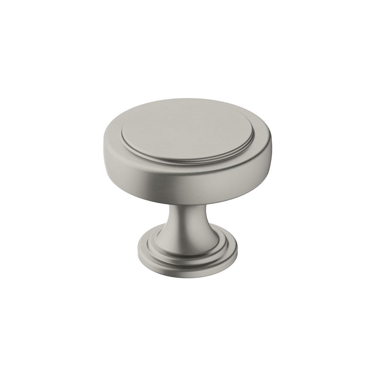 Amerock Cabinet Knob Satin Nickel 1-1/2 inch (38 mm) Diameter Exceed 1 Pack Drawer Knob Cabinet Hardware
