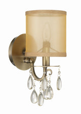 Hampton 1 Light Antique Brass Sconce 5621-AB