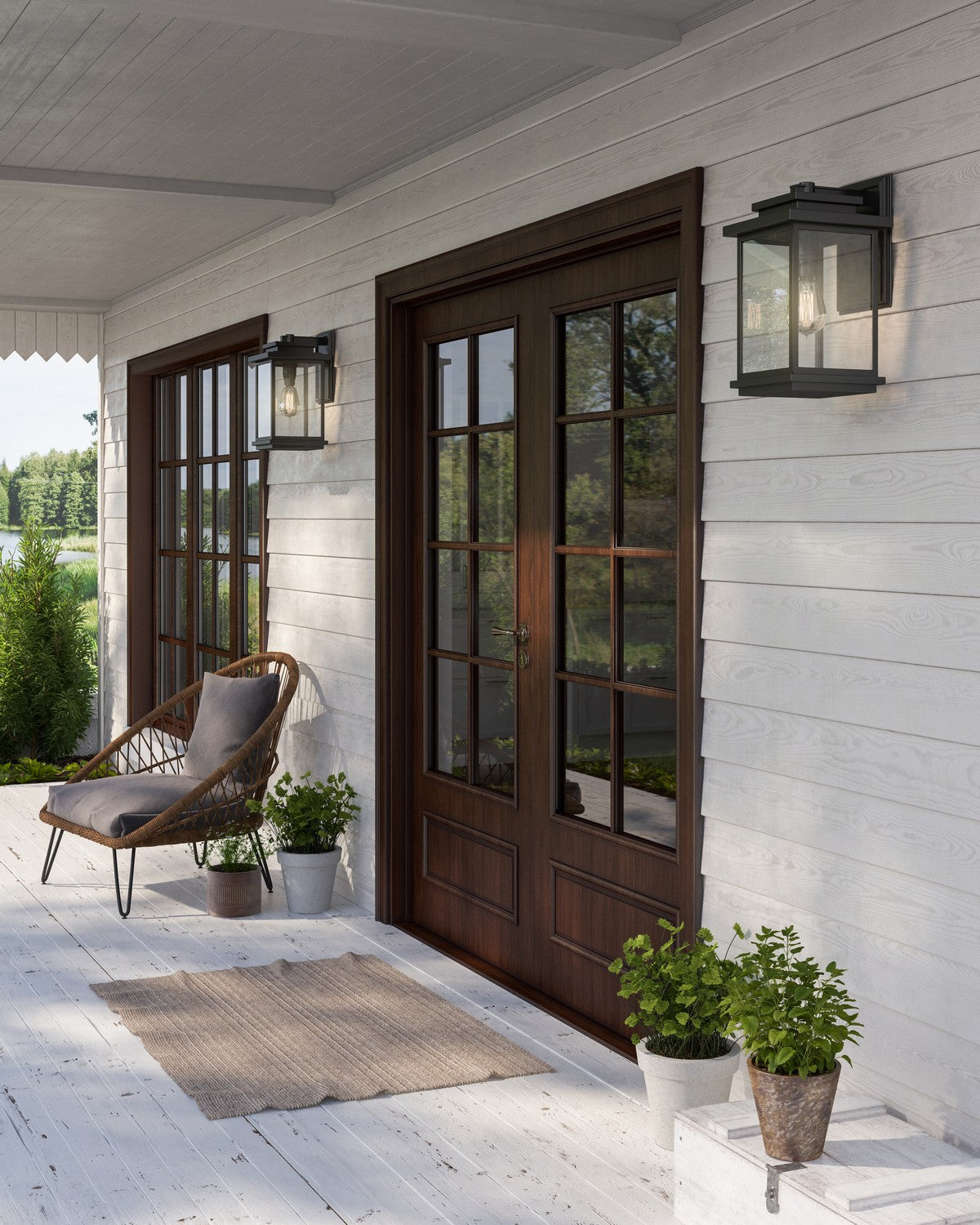 Freemont Stem Outdoor Wall Light