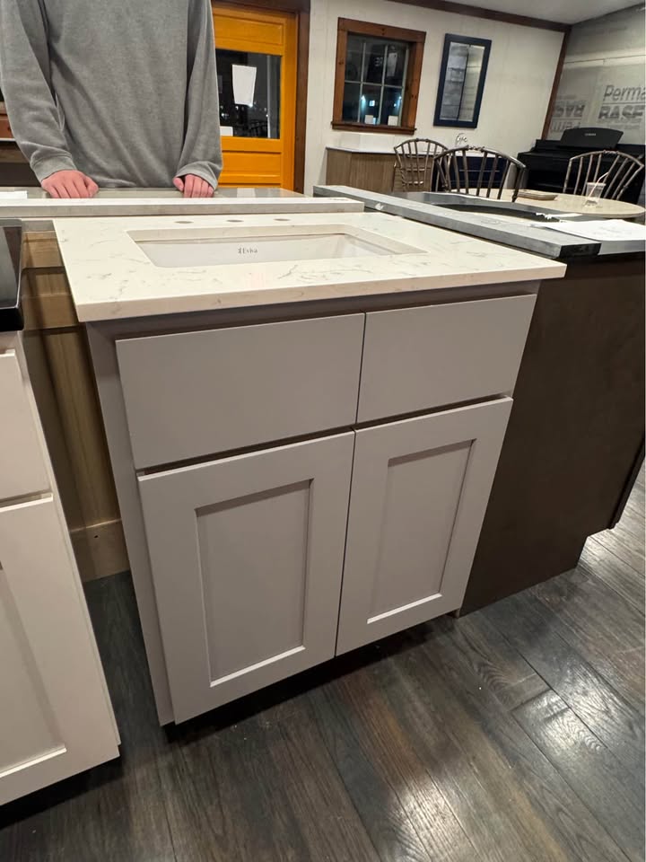 27” Vanity with quartz Top