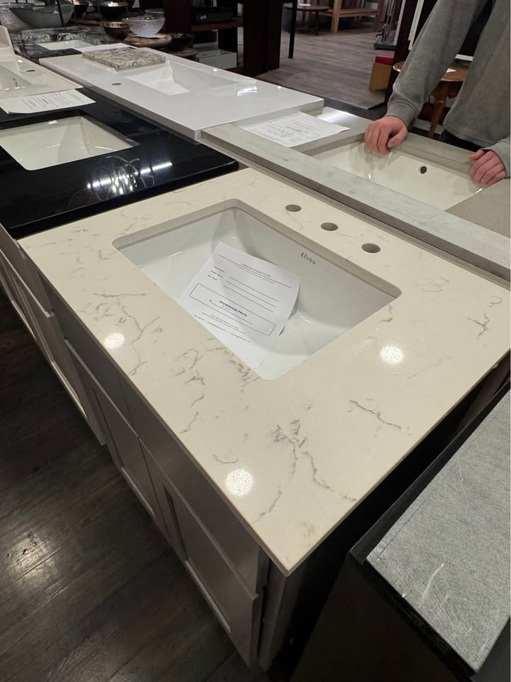 27” Vanity with quartz Top