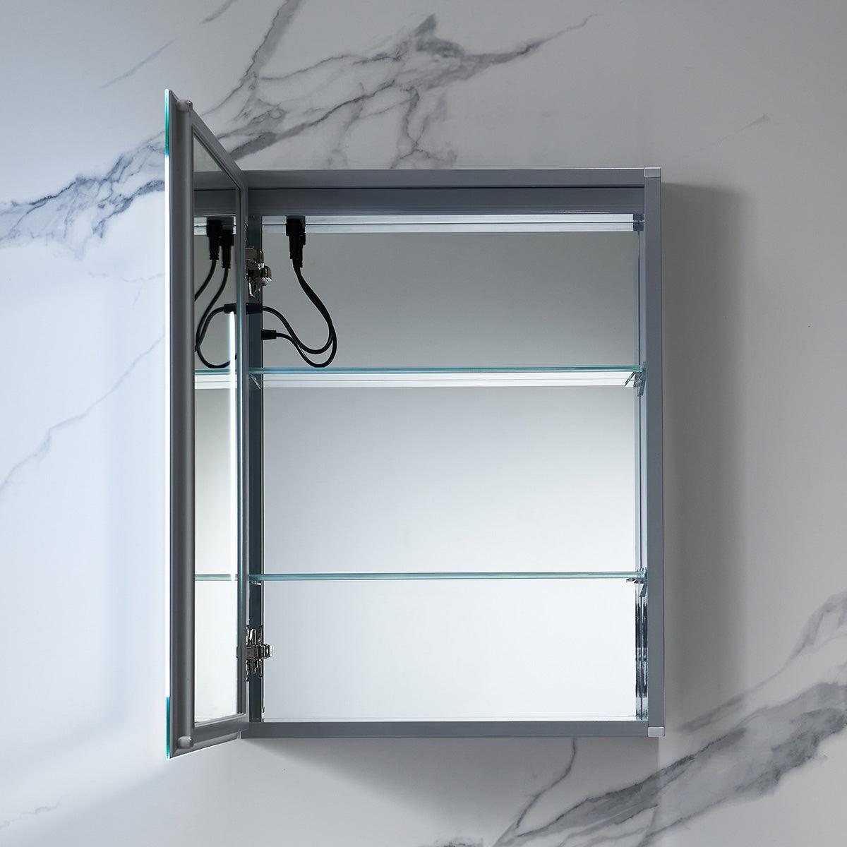 Blossom Rigel 20″ LED Medicine Cabinet – Compact Elegance with Advanced Features