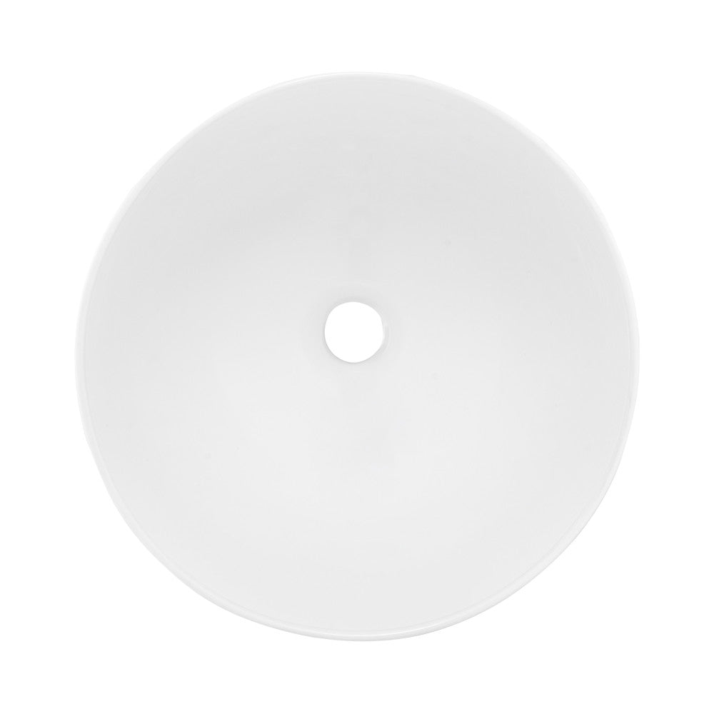 Calice 15'' Vessel Sink in White