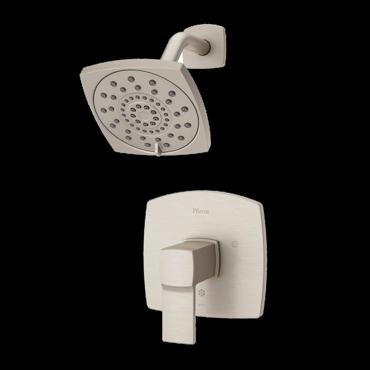 Deckard Shower Only Trim Kit in Brushed Nickel