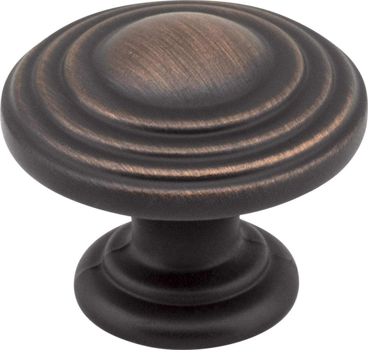 Jeffrey Alexander 137NI 1-1/4" Diameter Polished Nickel Stacked Bremen 2 Cabinet Knob