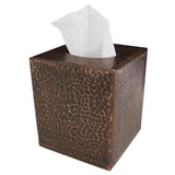 Premier Copper Products TBCSDB Small Hammered Copper Tissue Box Cover