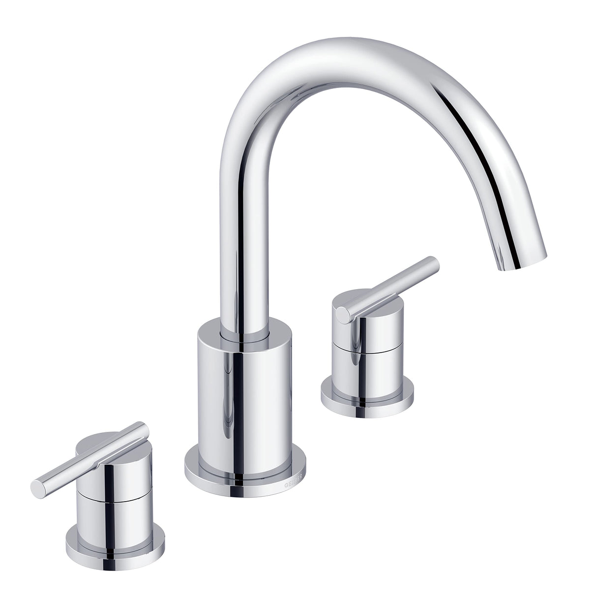 Gerber D305758T Parma Three Piece Roman Tub Trim Kit - Chrome