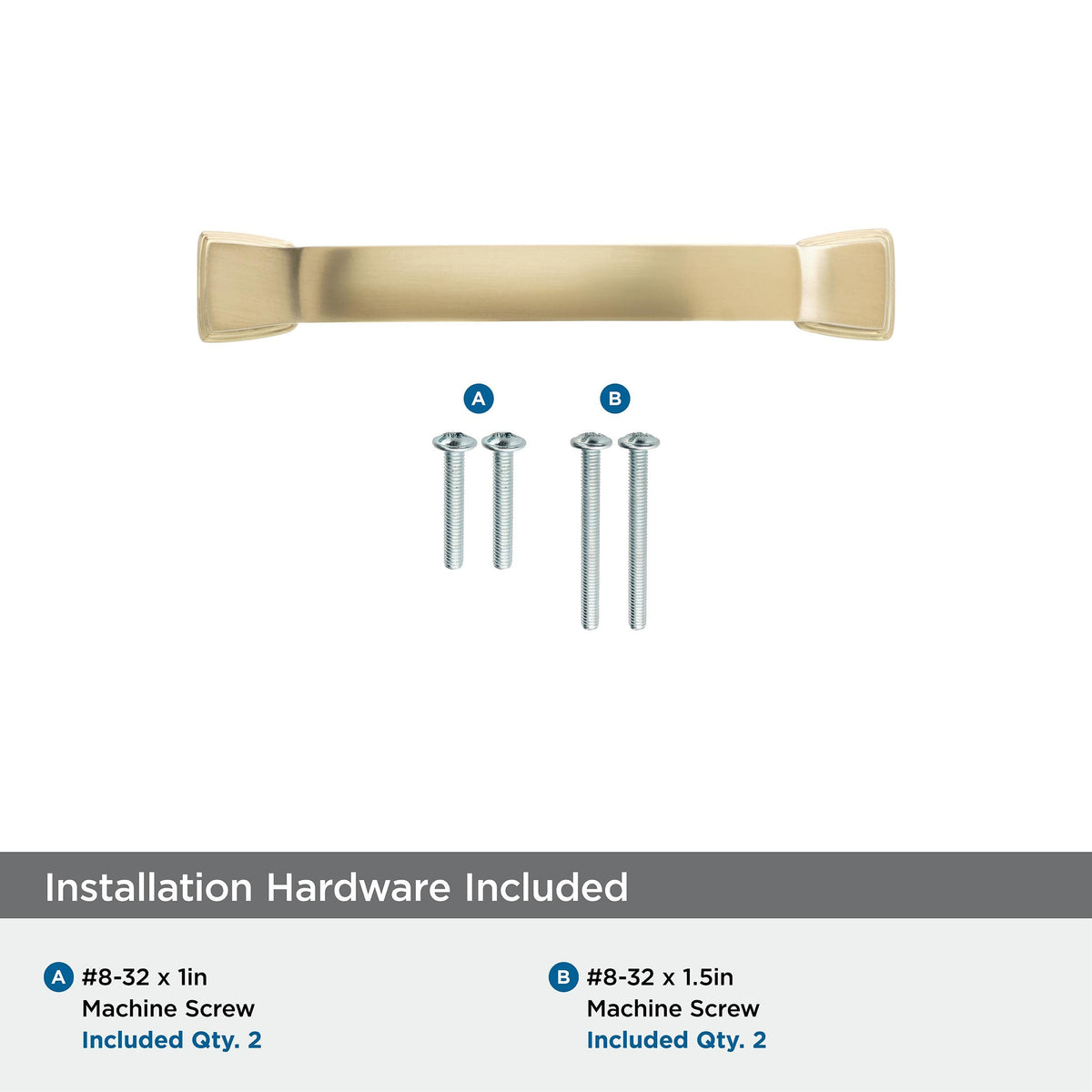 Amerock Cabinet Pull Champagne Bronze 3 inch (76 mm) Center to Center Revitalize 1 Pack Drawer Pull Drawer Handle Cabinet Hardware