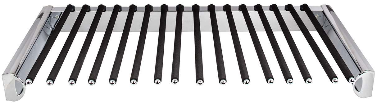 Hardware Resources PPR-3014-PC Polished Chrome 30" Wide Pant Rack