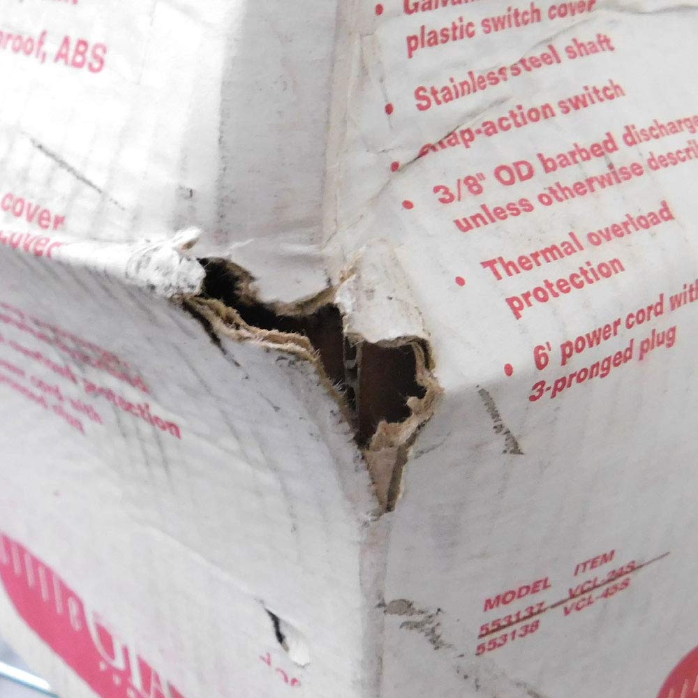 Little Giant VCL-24ULS 115 Volt, 1/18 HP, 270 GPH, Automatic Condensate Removal Pump with 1-Gallon Tank and Safety Switch, 6-Ft. Cord, Black, 553201