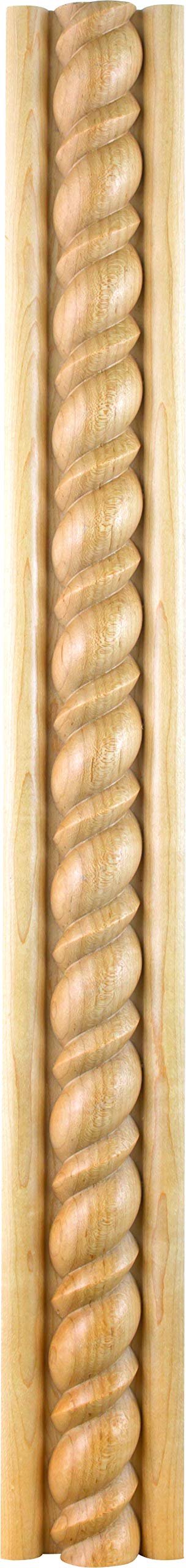 Hardware Resources MC10HMP 3/4" D x 5-1/4" H Hard Maple Ogee Cove Crown Moulding