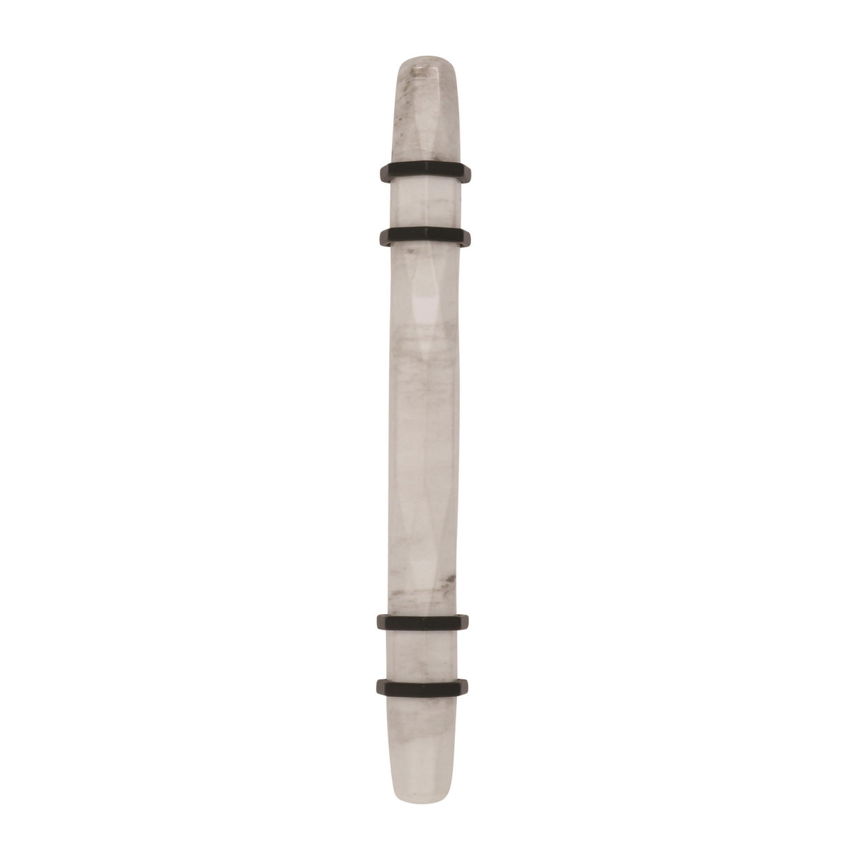 Amerock Cabinet Pull Marble White/Black Bronze 3-3/4 inch (96 mm) Center to Center Carrione 1 Pack Drawer Pull Drawer Handle Cabinet Hardware