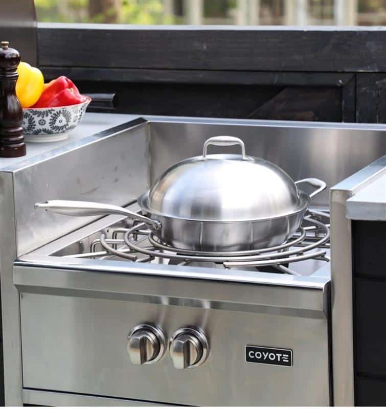 Coyote CWOK Wok for Power Burner, Stainless Steel - image 2