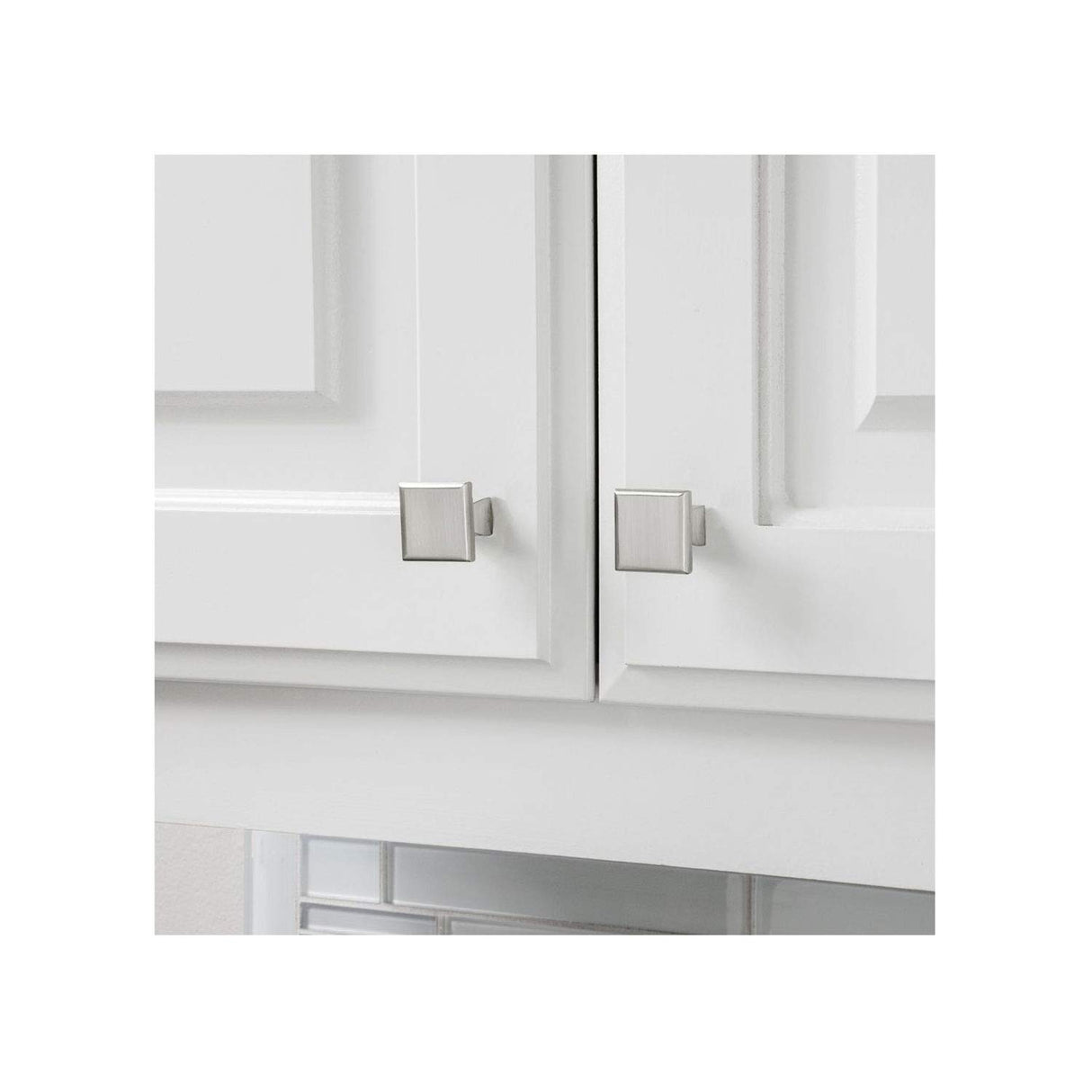 KasaWare K313SN-10 1" Diameter Flared Foot Square Knob, 10-pack