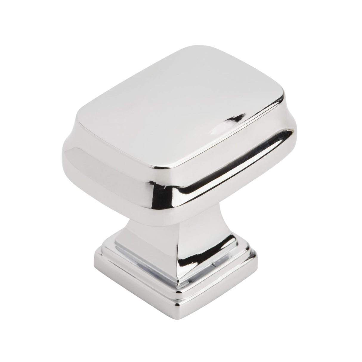 Amerock Cabinet Knob Polished Chrome 1-1/4 inch (32 mm) Length Revitalize 1 Pack Drawer Knob Cabinet Hardware