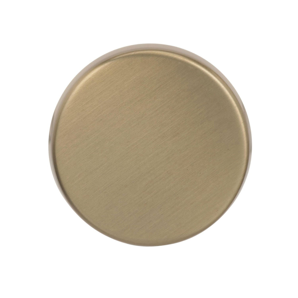 Amerock Cabinet Knob Golden Champagne 1-5/8 inch (41 mm) Diameter Blackrock 1 Pack Drawer Knob Cabinet Hardware