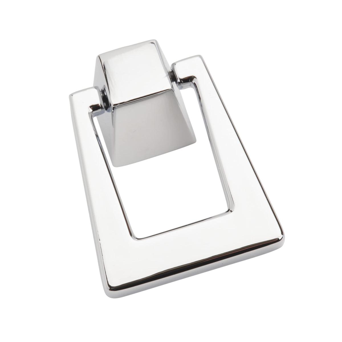 Amerock Cabinet Pendant Polished Chrome 1-13/16 inch (46 mm) Length Blackrock 1 Pack Drawer Knob Cabinet Hardware