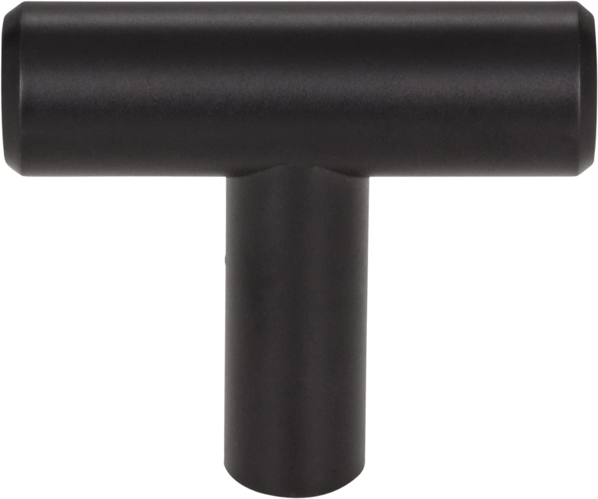 Elements 40MB 1-9/16" Overall Length Matte Black Naples Cabinet "T" Knob