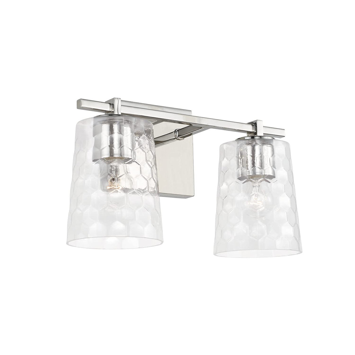 Capital Lighting 143521PN-517 Burke 2 Light Vanity Polished Nickel