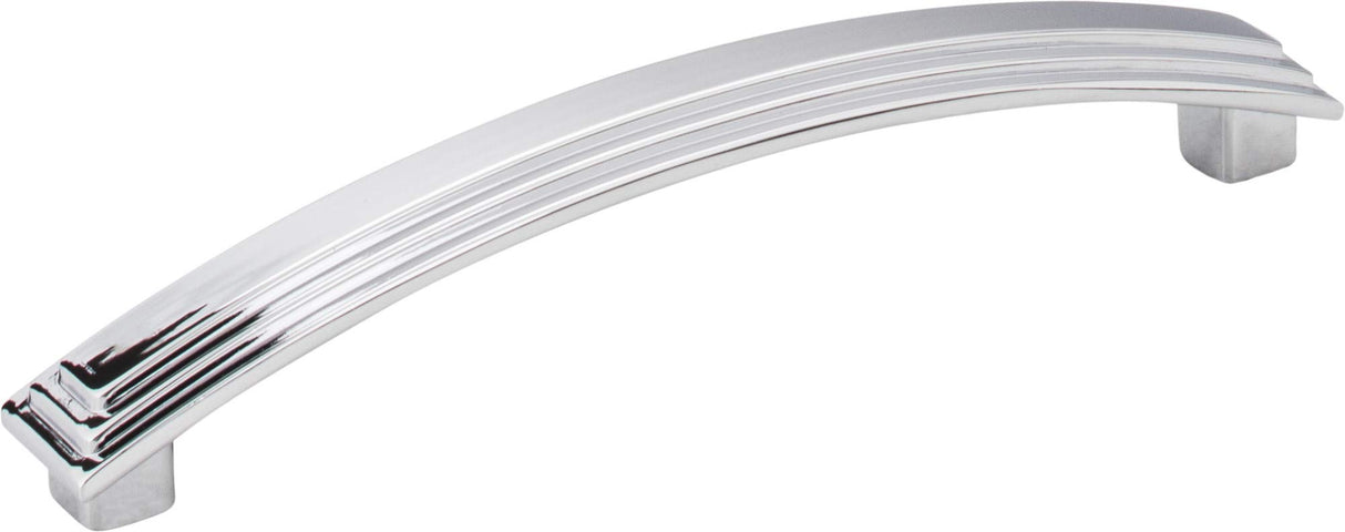 Elements 351-128PC 128 mm Center-to-Center Polished Chrome Arched Calloway Cabinet Pull