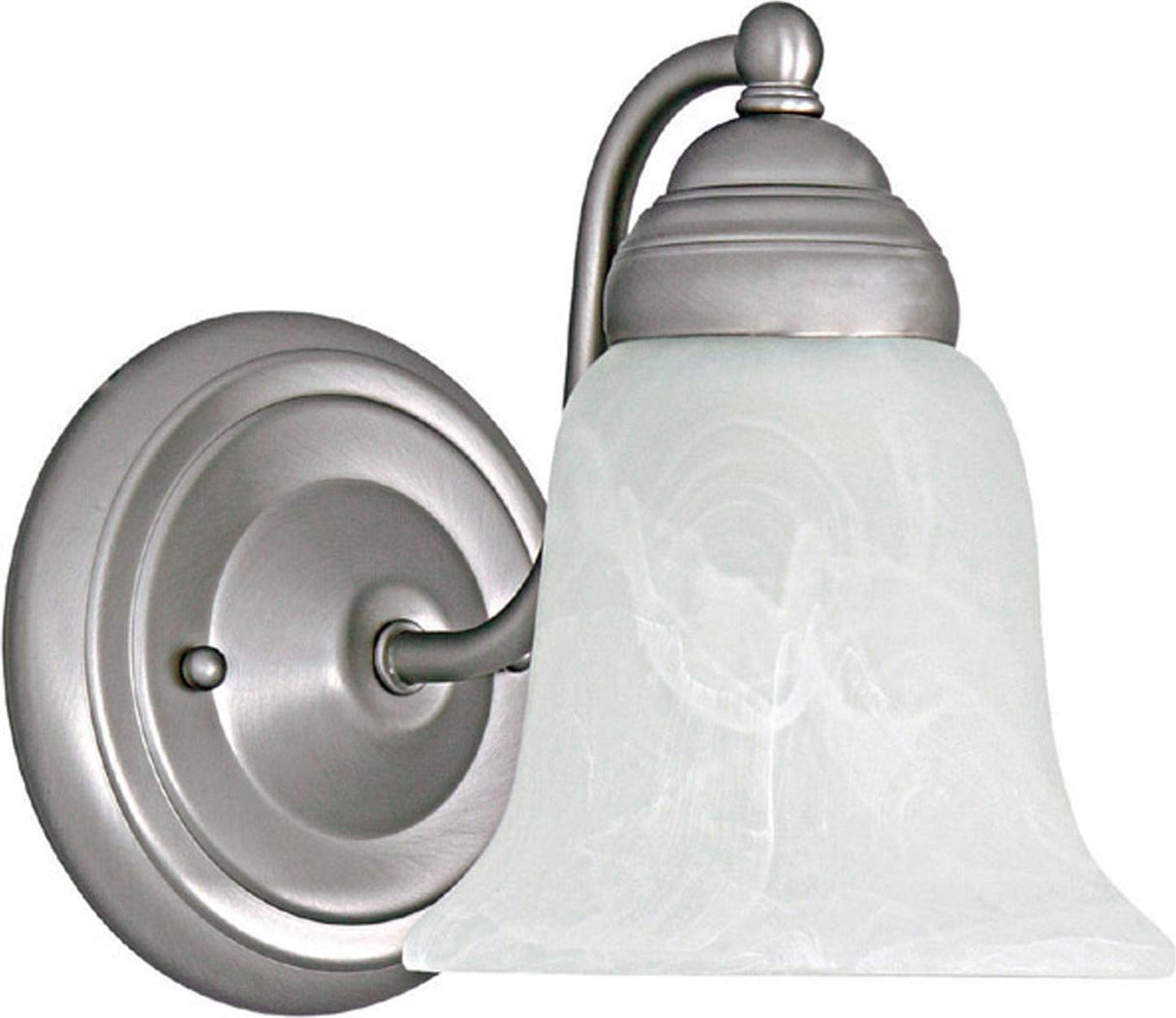 Capital Lighting 1361MN-117 Brady 1 Light Sconce Matte Nickel