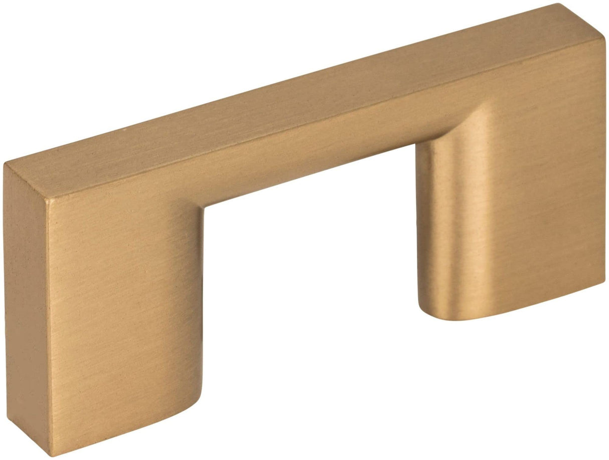 Jeffrey Alexander 635-32SBZ 32 mm Center-to-Center Satin Bronze Square Sutton Cabinet Bar Pull