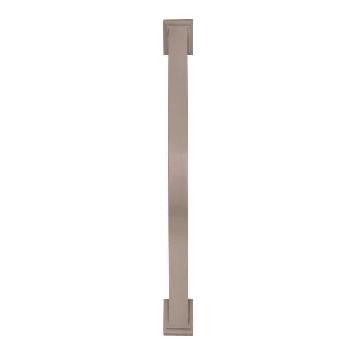Amerock Appliance Pull Satin Nickel 12 inch (305 mm) Center to Center Candler 1 Pack Drawer Pull Drawer Handle Cabinet Hardware