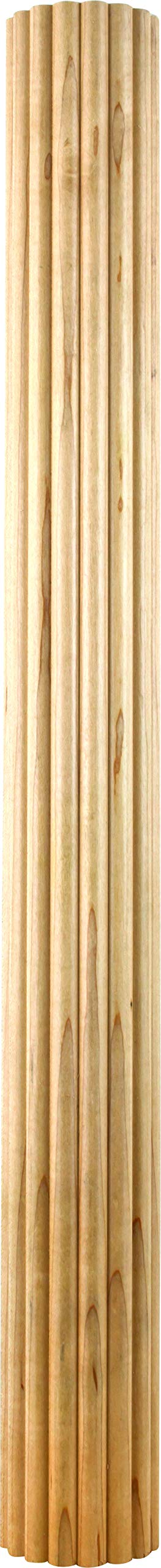 Hardware Resources CC4HMP 3/4" D x 2-3/4" H Hard Maple Radius Corner Moulding